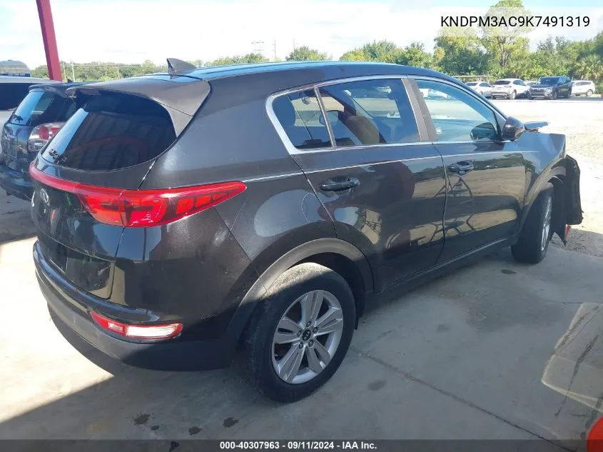 KNDPM3AC9K7491319 2019 Kia Sportage Lx