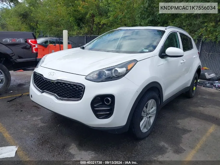 KNDPMCAC1K7556034 2019 Kia Sportage Lx