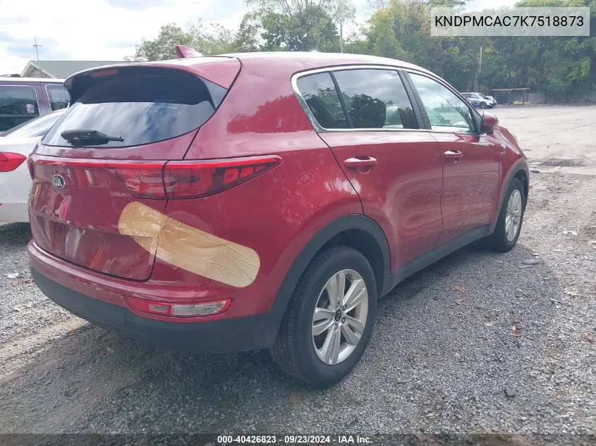 KNDPMCAC7K7518873 2019 Kia Sportage Lx