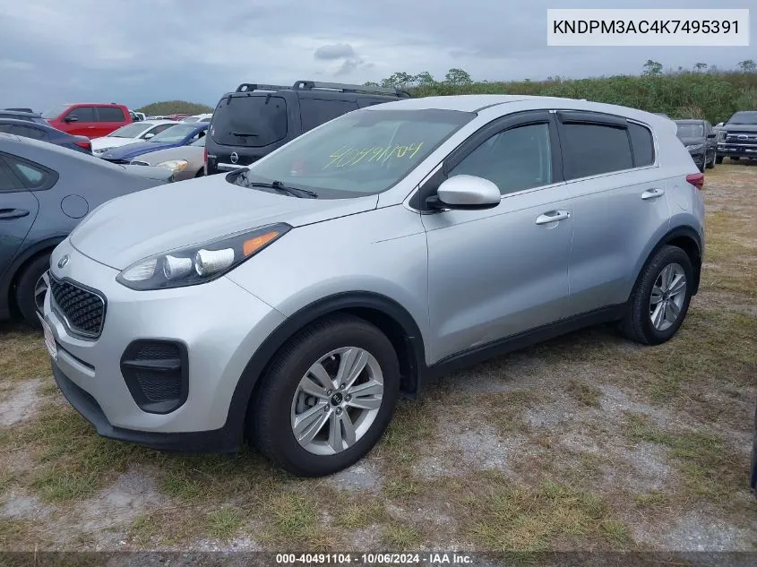 KNDPM3AC4K7495391 2019 Kia Sportage Lx