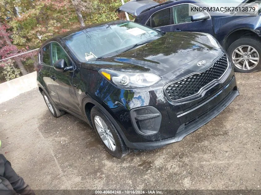 2019 Kia Sportage Lx VIN: KNDPM3AC5K7513879 Lot: 40604248