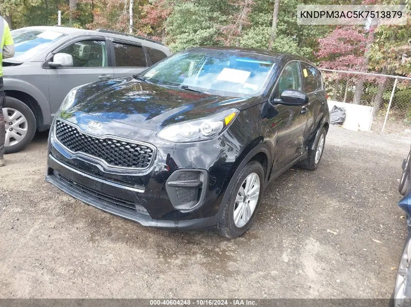 2019 Kia Sportage Lx VIN: KNDPM3AC5K7513879 Lot: 40604248