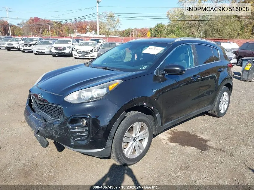 KNDPMCAC9K7516008 2019 Kia Sportage Lx