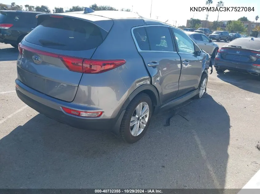 2019 Kia Sportage Lx VIN: KNDPM3AC3K7527084 Lot: 40732355