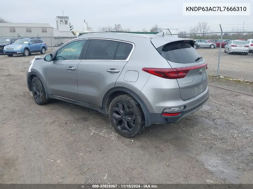 2020 Kia Sportage S VIN: KNDP63AC7L7666310 Lot: 37825067