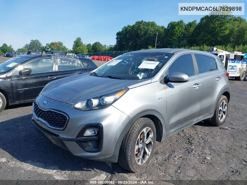 KNDPMCAC6L7629898 2020 Kia Sportage Lx