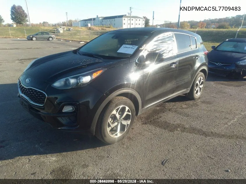 2020 Kia Sportage Lx VIN: KNDPMCAC5L7709483 Lot: 39442090