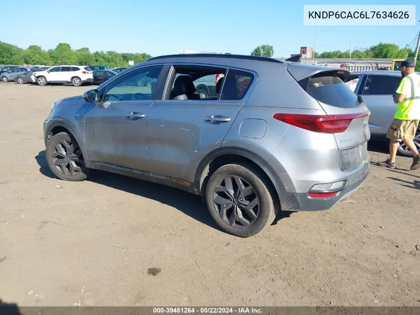 KNDP6CAC6L7634626 2020 Kia Sportage S