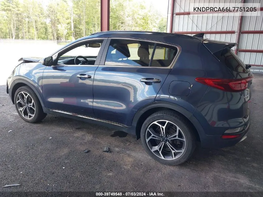 KNDPRCA66L7751205 2020 Kia Sportage Sx Turbo