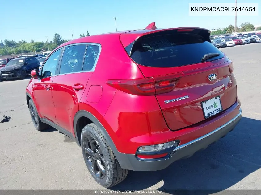 KNDPMCAC9L7644654 2020 Kia Sportage Lx