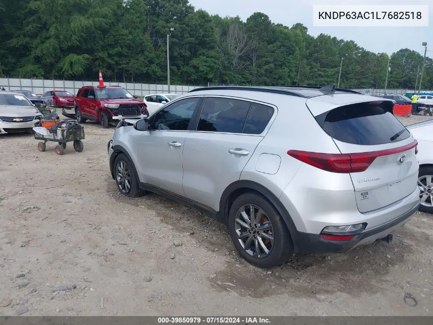 2020 Kia Sportage S VIN: KNDP63AC1L7682518 Lot: 39850979