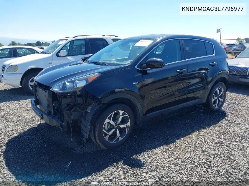 KNDPMCAC3L7796977 2020 Kia Sportage Lx