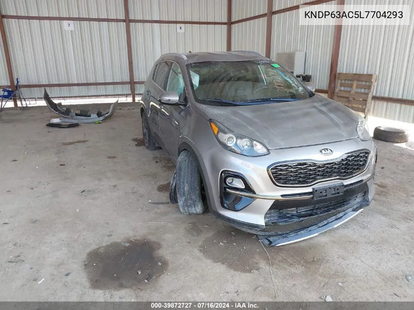 2020 Kia Sportage S VIN: KNDP63AC5L7704293 Lot: 39872727