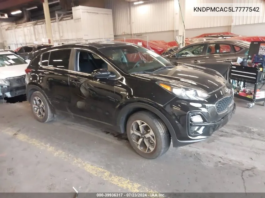 KNDPMCAC5L7777542 2020 Kia Sportage Lx