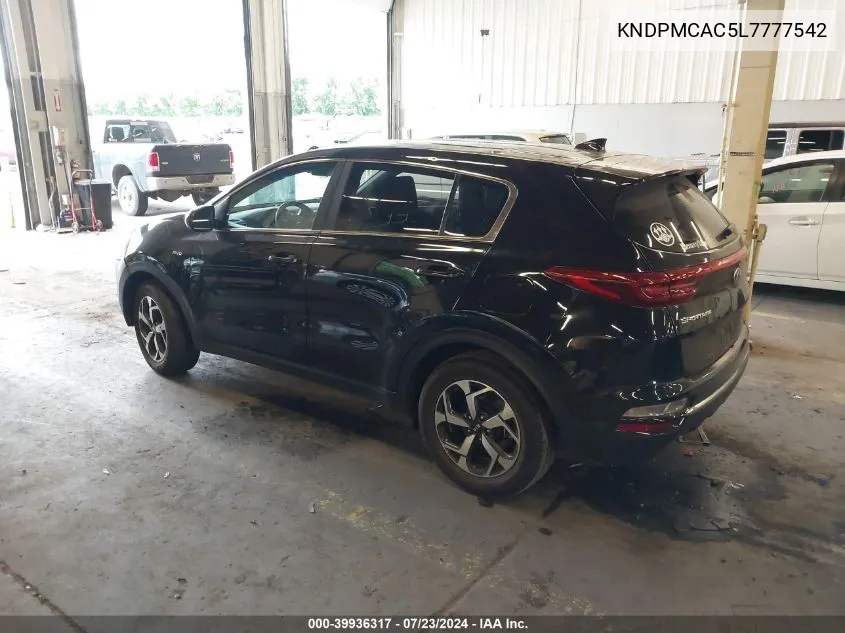 KNDPMCAC5L7777542 2020 Kia Sportage Lx