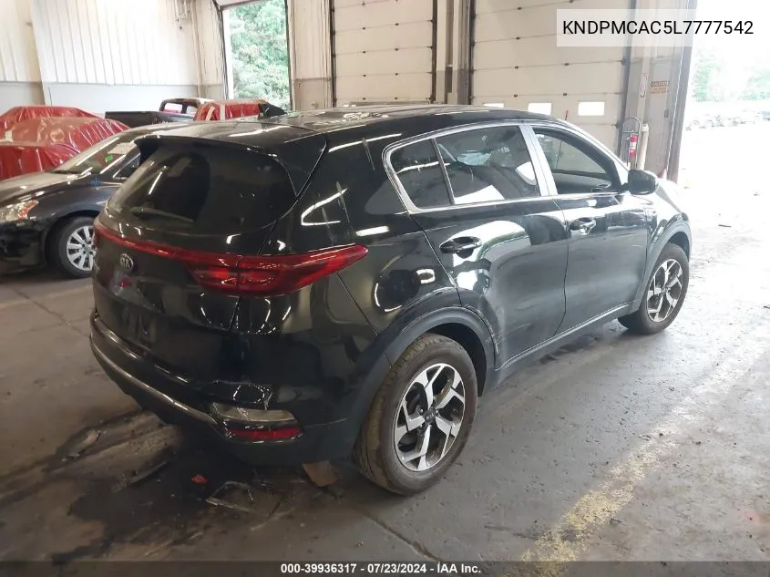 KNDPMCAC5L7777542 2020 Kia Sportage Lx