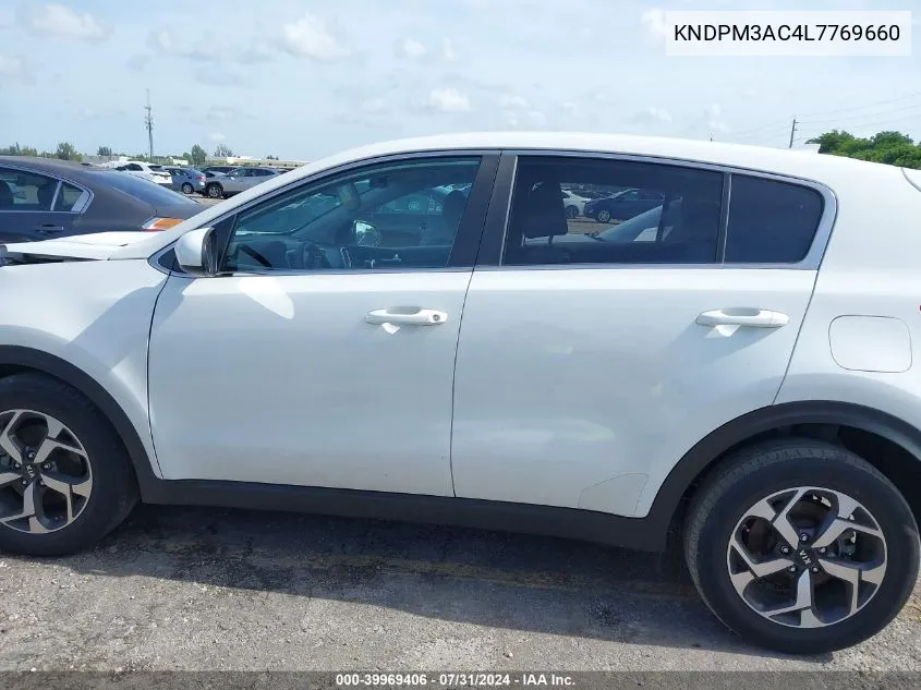 2020 Kia Sportage Lx VIN: KNDPM3AC4L7769660 Lot: 39969406