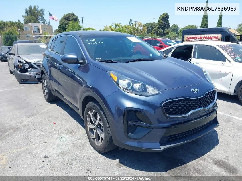 KNDPM3AC5L7836959 2020 Kia Sportage Lx