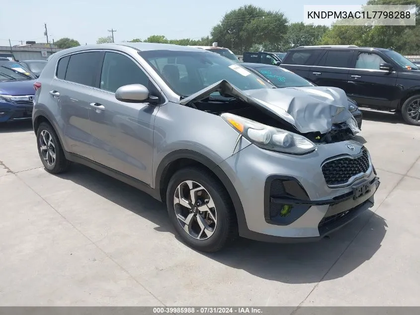 KNDPM3AC1L7798288 2020 Kia Sportage Lx