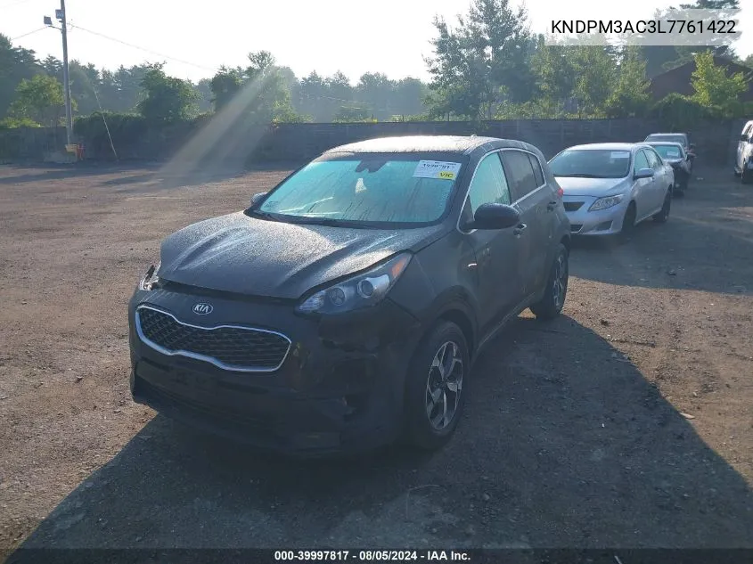 KNDPM3AC3L7761422 2020 Kia Sportage Lx