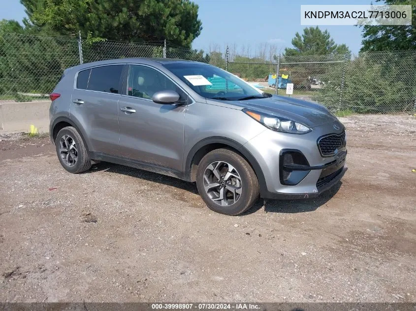 2020 Kia Sportage Lx VIN: KNDPM3AC2L7713006 Lot: 39998907