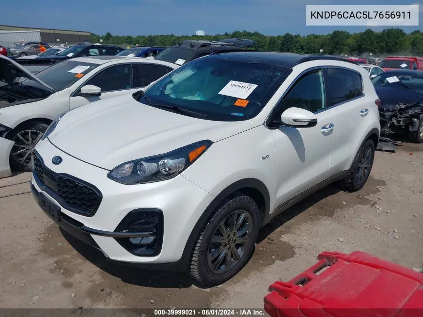 2020 Kia Sportage S VIN: KNDP6CAC5L7656911 Lot: 39999021