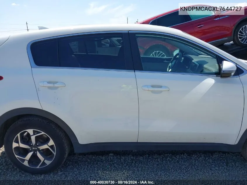 KNDPMCACXL7644727 2020 Kia Sportage Lx