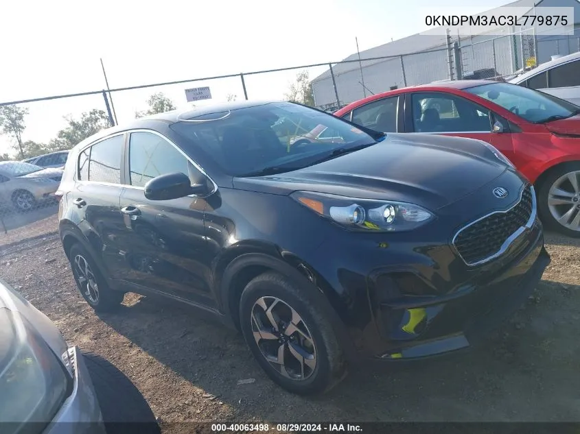 2020 Kia Sportage Lx VIN: KNDPM3AC3L7798275 Lot: 64144494