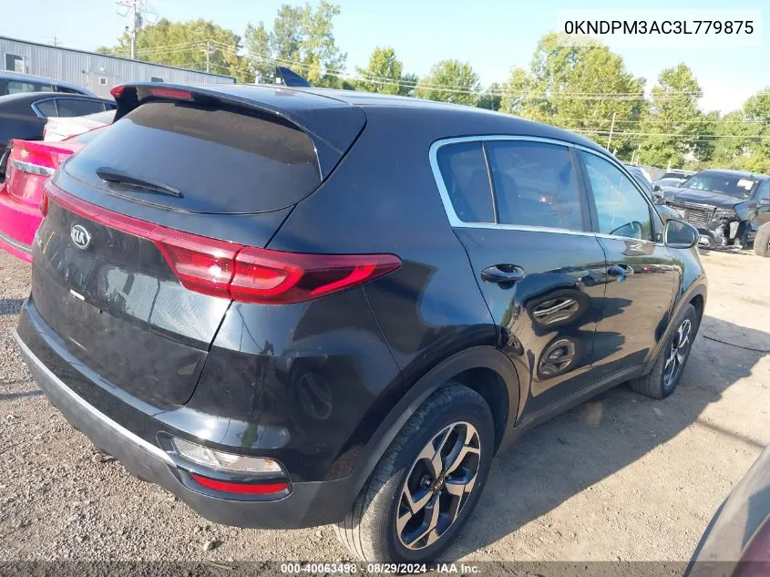 2020 Kia Sportage Lx VIN: KNDPM3AC3L7798275 Lot: 64144494