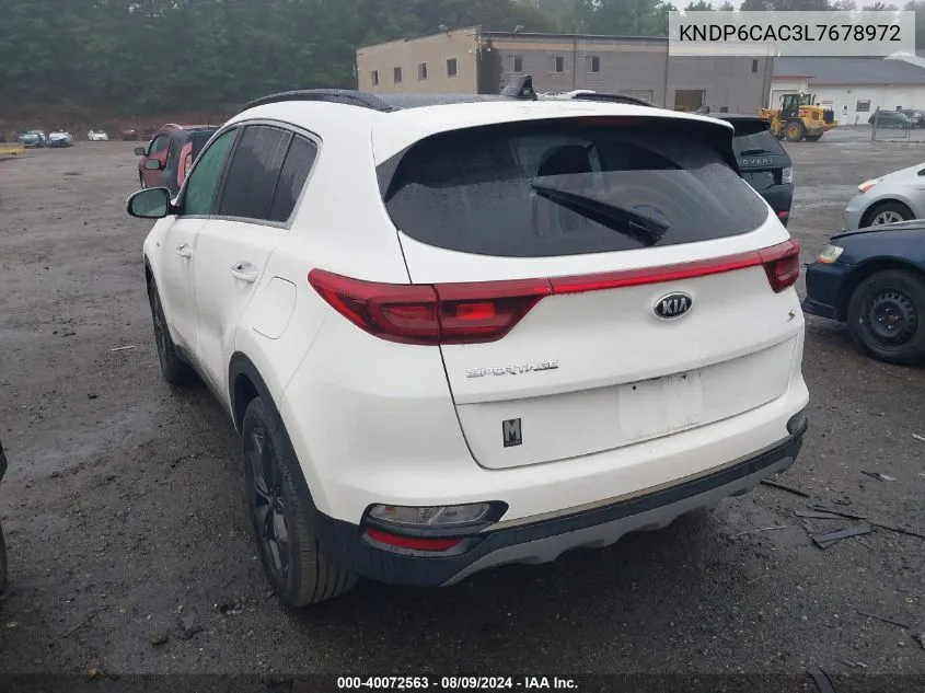 KNDP6CAC3L7678972 2020 Kia Sportage S