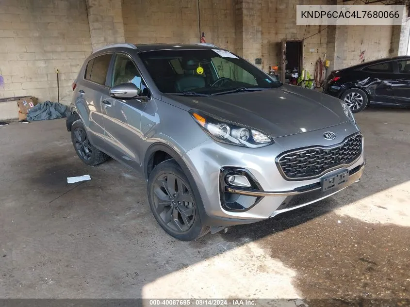 2020 Kia Sportage S VIN: KNDP6CAC4L7680066 Lot: 40087695