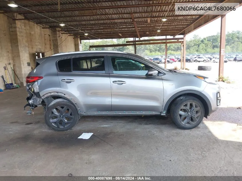 2020 Kia Sportage S VIN: KNDP6CAC4L7680066 Lot: 40087695