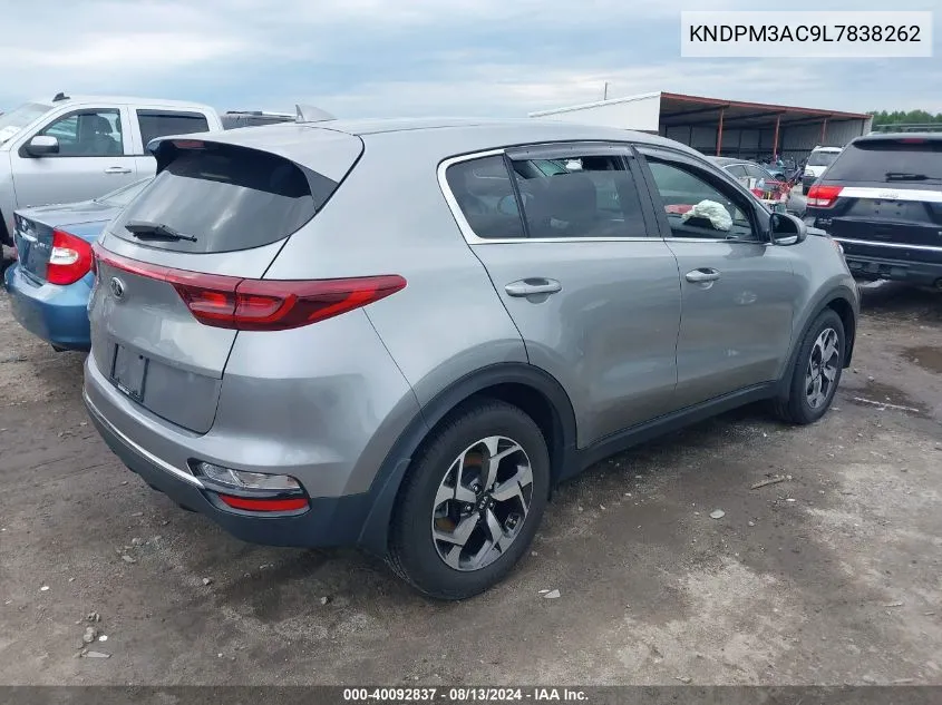 KNDPM3AC9L7838262 2020 Kia Sportage Lx