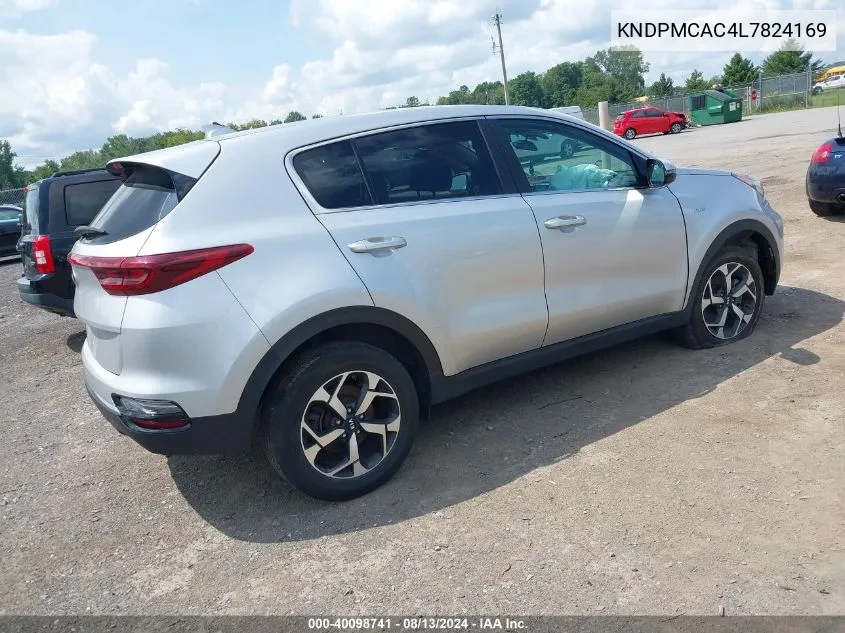 KNDPMCAC4L7824169 2020 Kia Sportage Lx