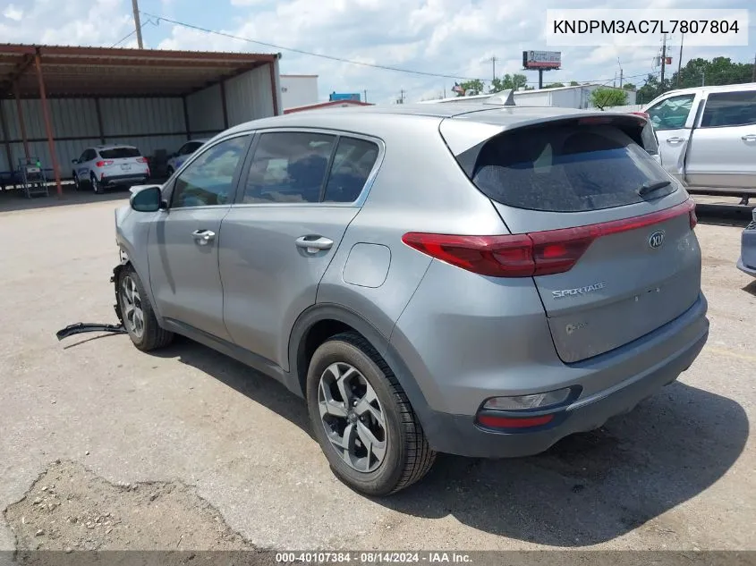 KNDPM3AC7L7807804 2020 Kia Sportage Lx