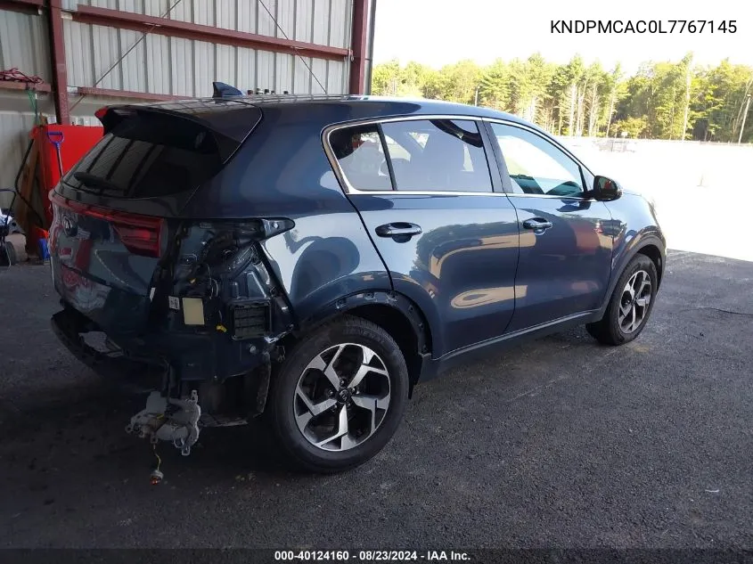 KNDPMCAC0L7767145 2020 Kia Sportage Lx