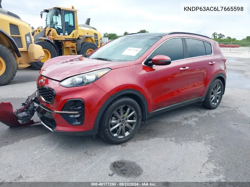 KNDP63AC6L7665598 2020 Kia Sportage S