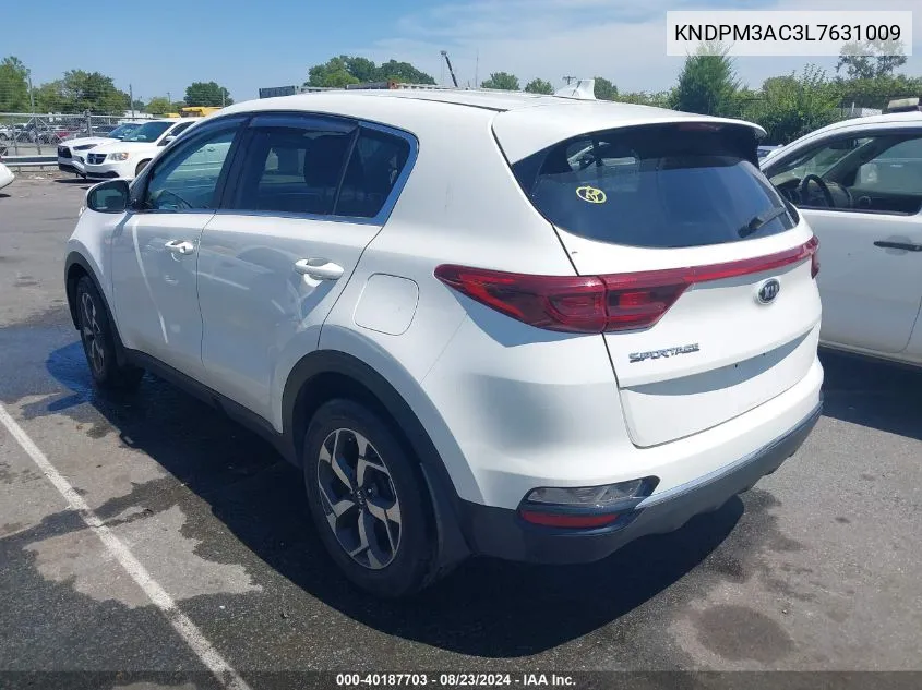 KNDPM3AC3L7631009 2020 Kia Sportage Lx