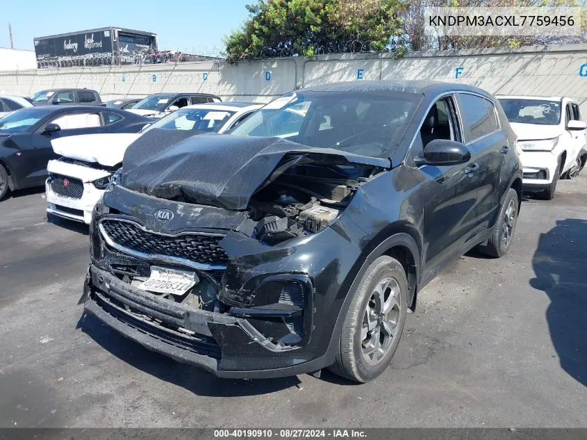 KNDPM3ACXL7759456 2020 Kia Sportage Lx