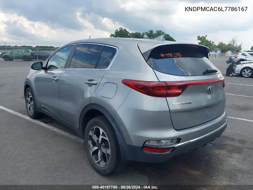 KNDPMCAC6L7786167 2020 Kia Sportage Lx