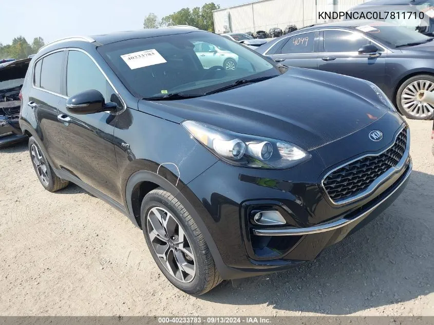 KNDPNCAC0L7811710 2020 Kia Sportage Ex