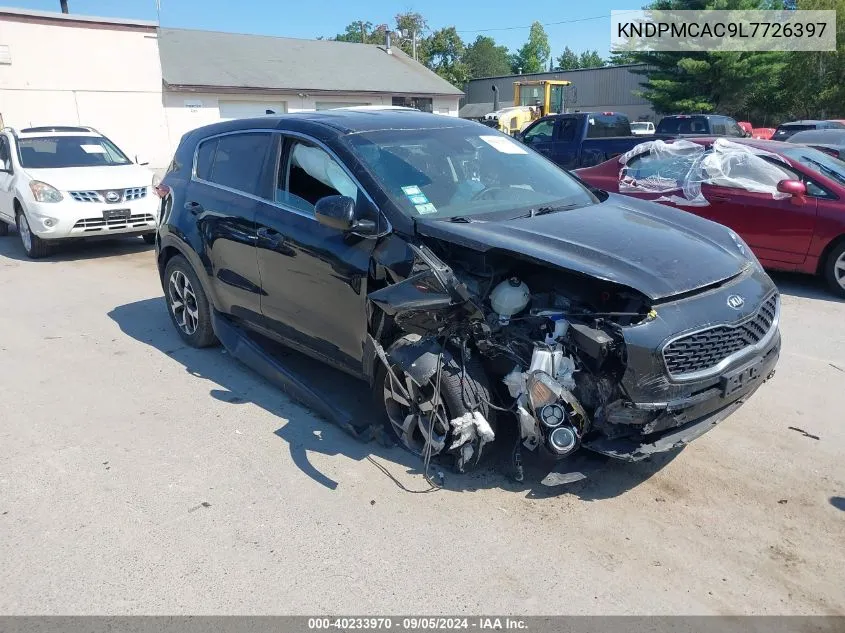 2020 Kia Sportage Lx VIN: KNDPMCAC9L7726397 Lot: 40233970