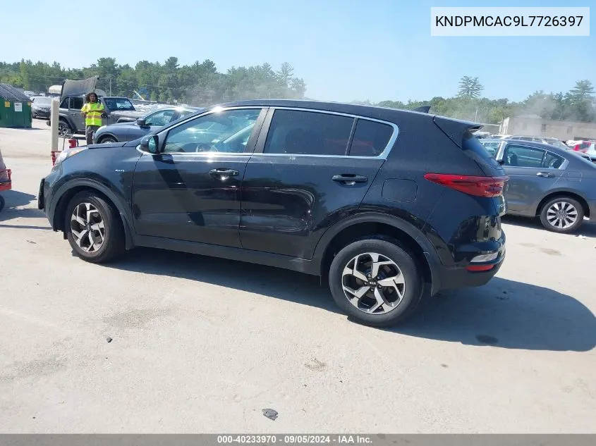 2020 Kia Sportage Lx VIN: KNDPMCAC9L7726397 Lot: 40233970