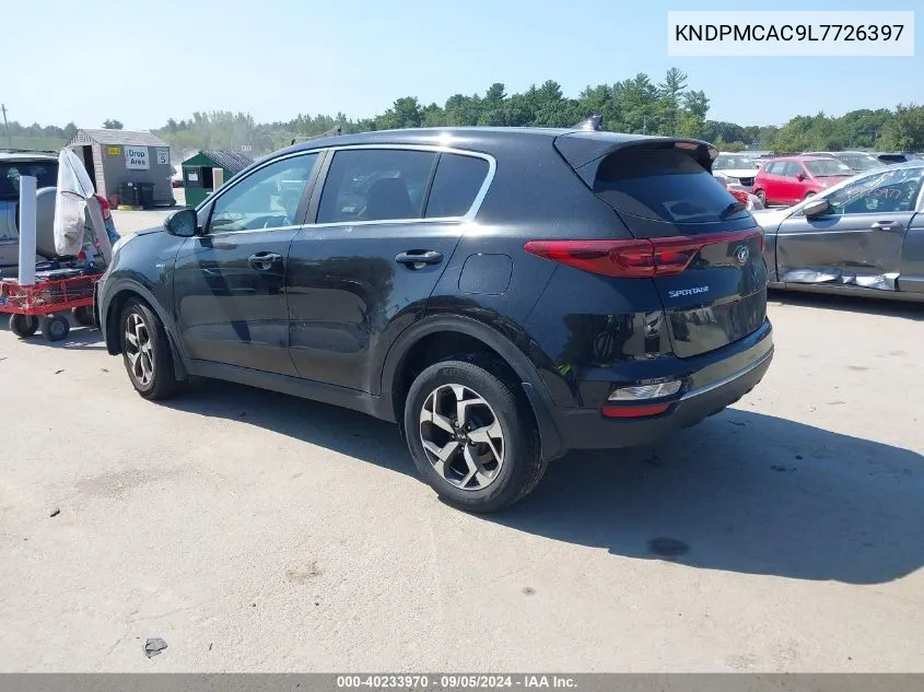 2020 Kia Sportage Lx VIN: KNDPMCAC9L7726397 Lot: 40233970