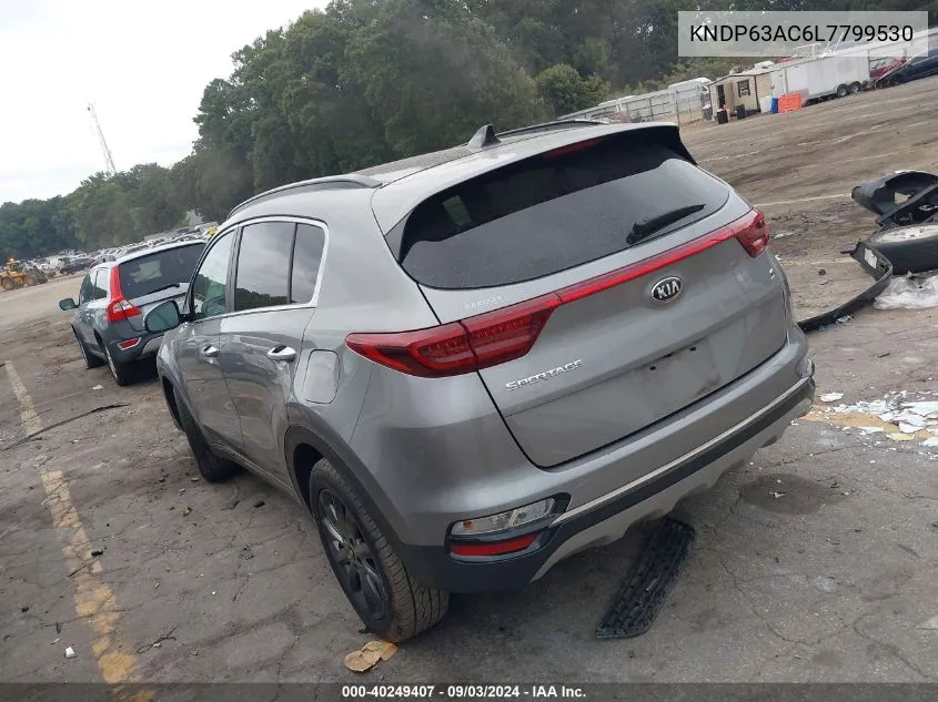 KNDP63AC6L7799530 2020 Kia Sportage S