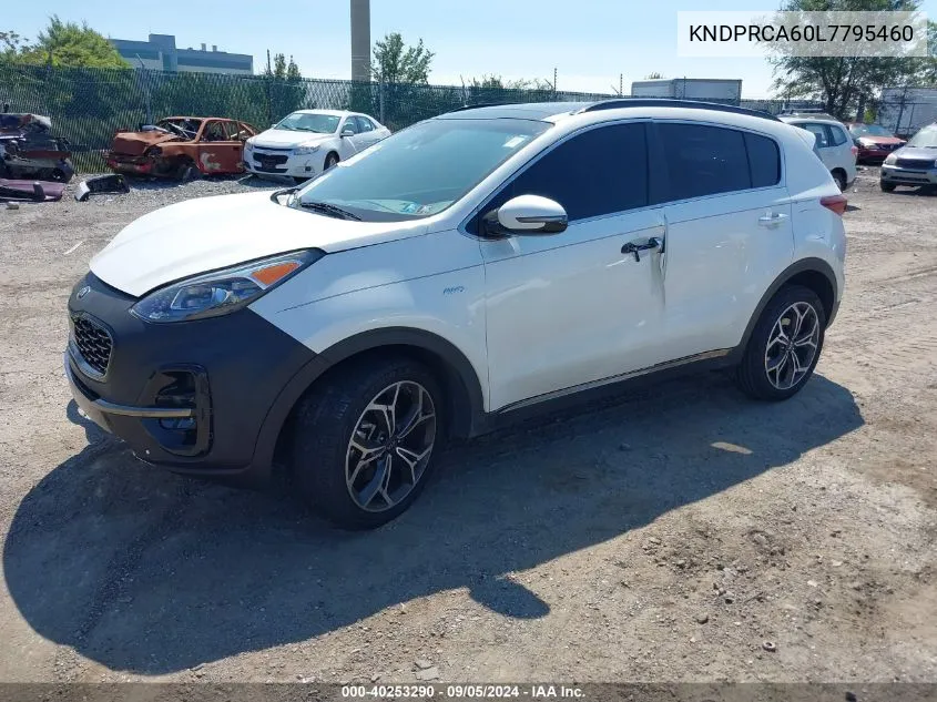 2020 Kia Sportage Sx Turbo VIN: KNDPRCA60L7795460 Lot: 40253290