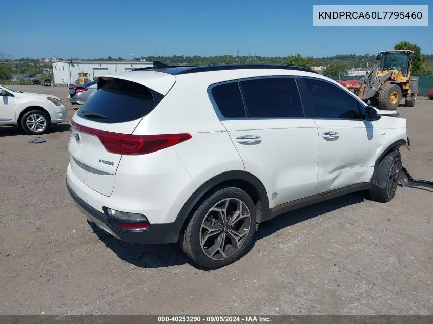 2020 Kia Sportage Sx Turbo VIN: KNDPRCA60L7795460 Lot: 40253290