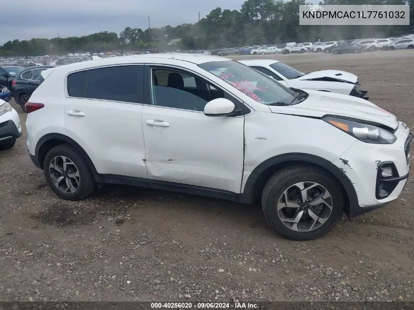 2020 Kia Sportage Lx VIN: KNDPMCAC1L7761032 Lot: 40256020