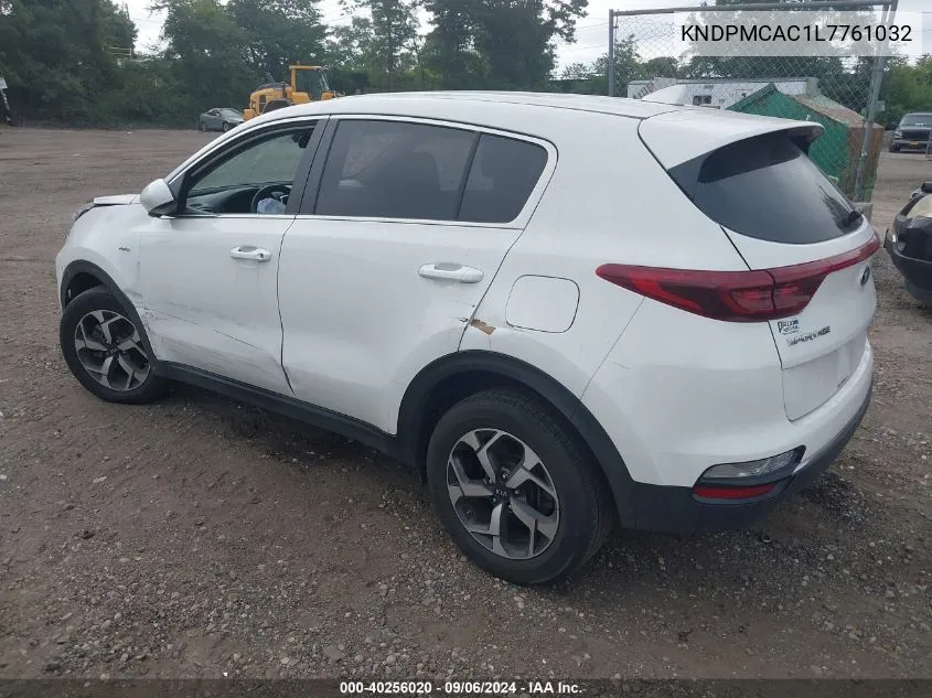 2020 Kia Sportage Lx VIN: KNDPMCAC1L7761032 Lot: 40256020