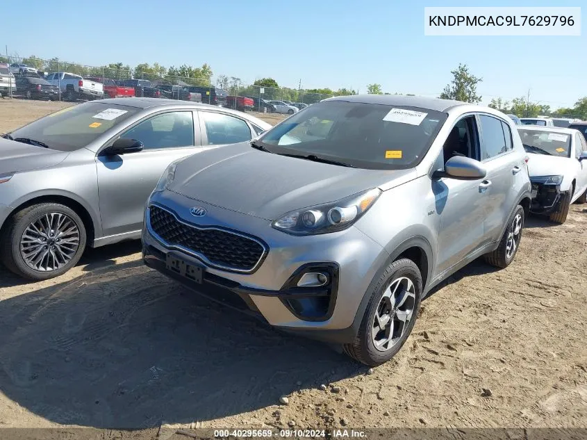 2020 Kia Sportage Lx VIN: KNDPMCAC9L7629796 Lot: 40295659